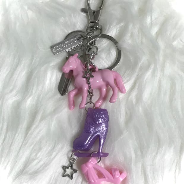 말키링 . pink&purple