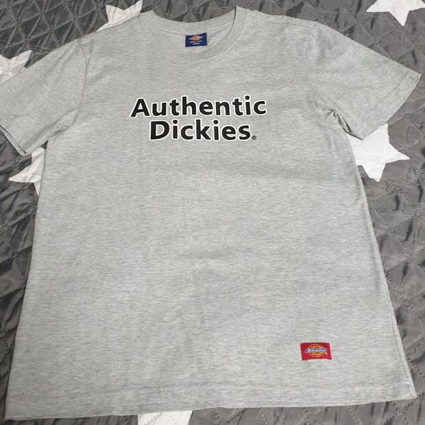 디키즈 빅프린팅 반팔티 그레이 (L)