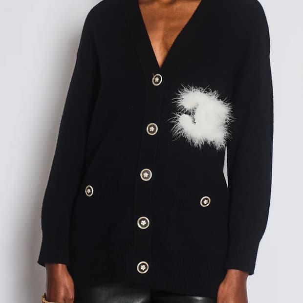 [48] 샤넬 캐시미어 가디건 