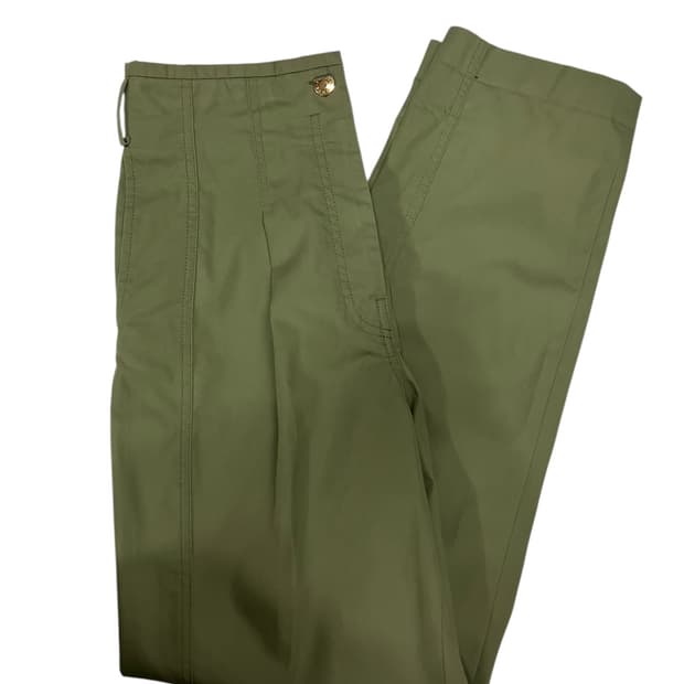 산드로 카키 스티치 팬츠 38