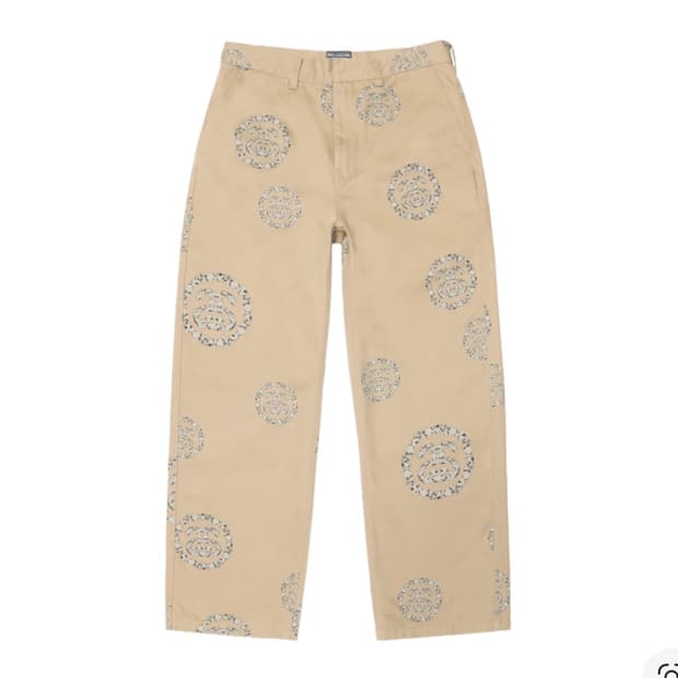 스투시 데님티어스 SS 리쓰 치노 카키