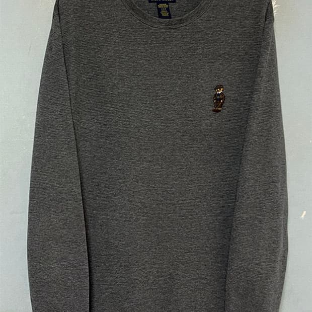 POLO 폴로 남자 와플 긴팔티 춘추 신형 매장정품 L 100