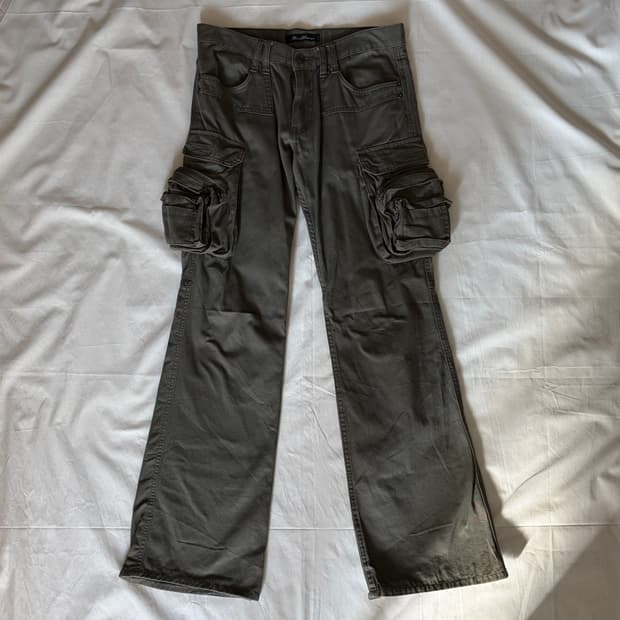 JPN flare cargo pants