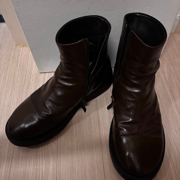 마르셀 사이드 집 부츠 브라운 40