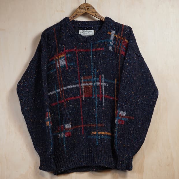 아일랜드 핸드메이드 빈티지 니트