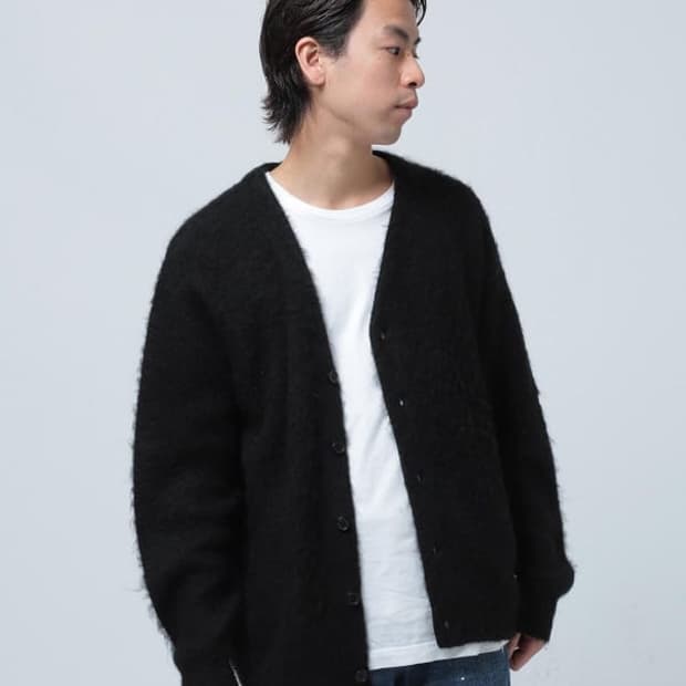 (L)빔즈 모헤어 가디건 (블랙)