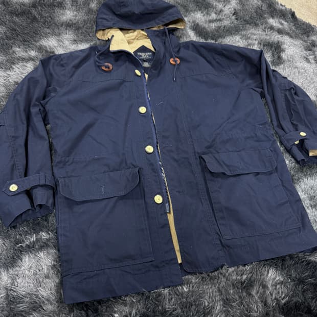 투티/0115 crescent max 네이비 사파리 자켓 마운틴 파카