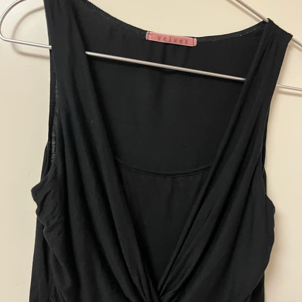 Vtg sleeveless made in USA