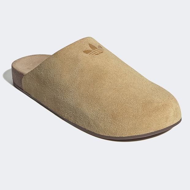 아디다스 아디뮬 슬라이드 골든 베이지 검