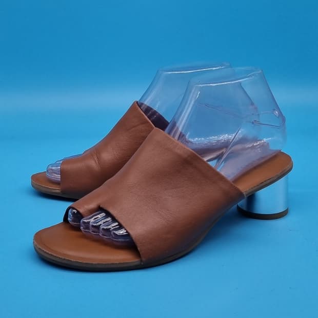 O 미소페 여성뮬 슬리퍼240 굽5 