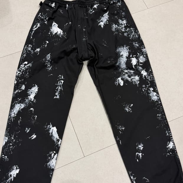 바우와우 페인팅 팬츠 XL