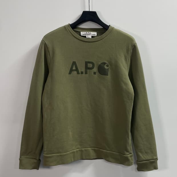 칼하트 X APC 로고 맨투맨 (on.229)  