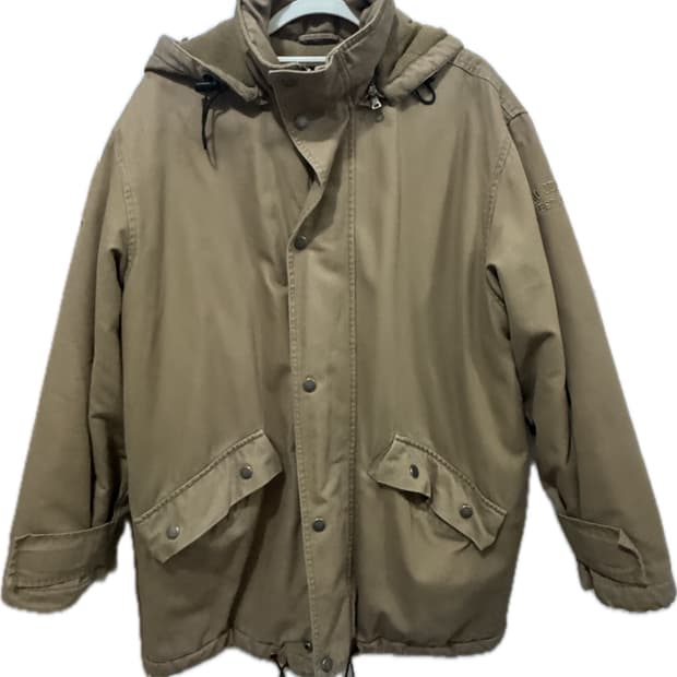 폴로 진스 야상 파카