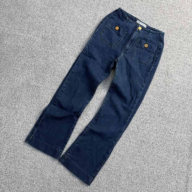 26 자라 데님 투포켓 부츠컷 청바지 0413J
