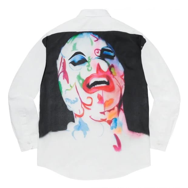 (M)슈프림 20SS Leigh Bowery 에어브러쉬 셔츠