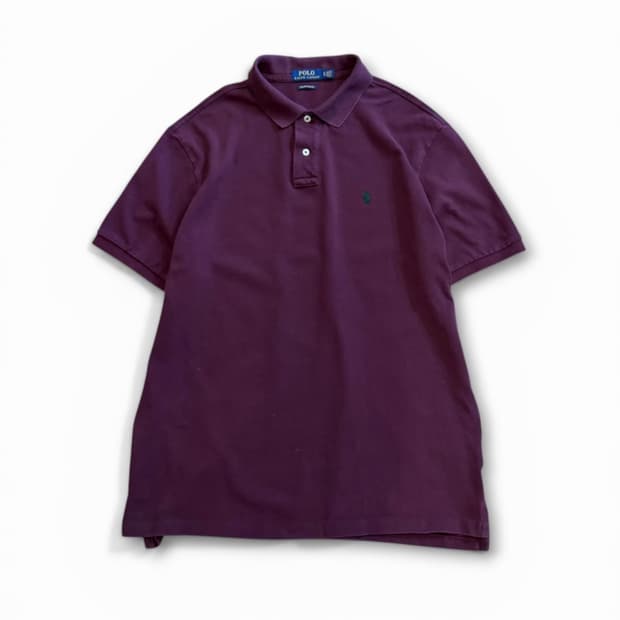 폴로 랄프로렌 미니포니 버건디 폴로 셔츠