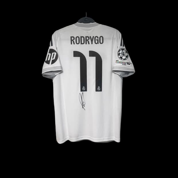 25-26 레알마드리드 호드리구 친필싸인 유니폼 판매