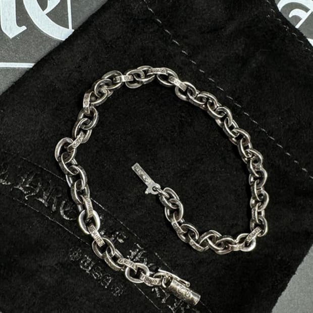 크롬하츠 페이퍼체인 팔찌