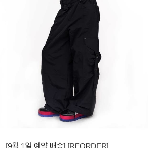 새상품 2000아카이브 RAPHAEL NYLON JOGGER 