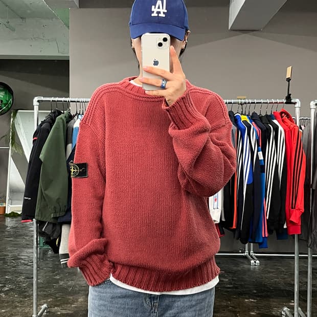 90‘s 스톤 아일랜드 니트