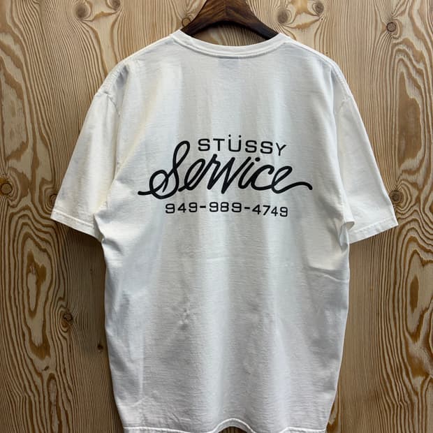 스투시 서비스 반팔 티셔츠