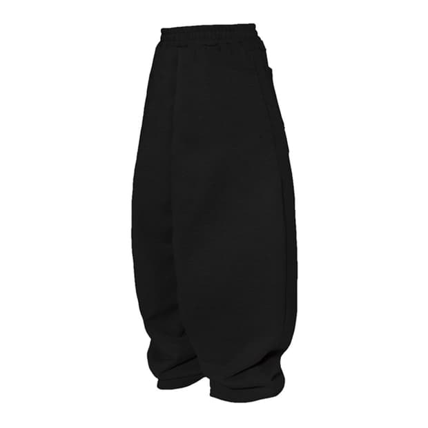 [OS] MJD 에브리데이 헤비 스웻 배기 팬츠 블랙