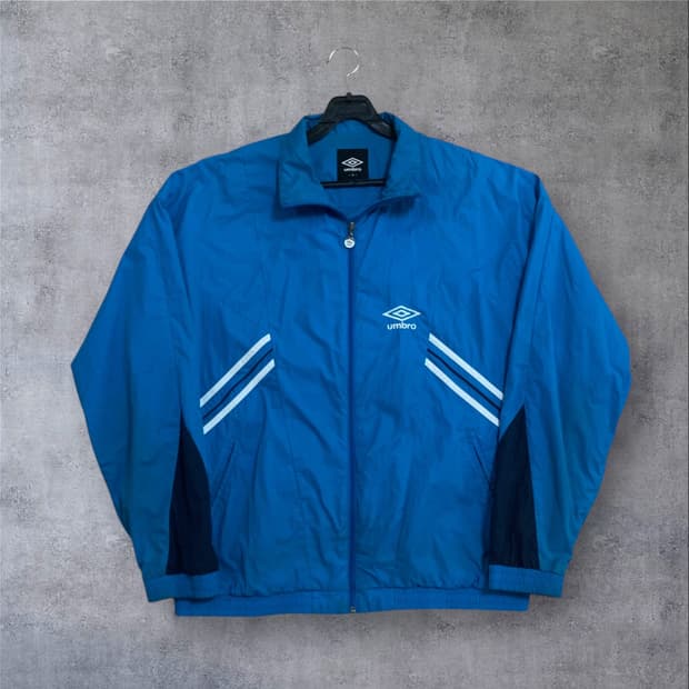 엄브로 스몰 로고 스카이 블루 바람막이