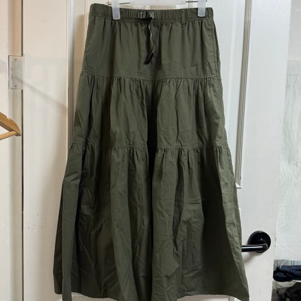 그라미치 Gramicci USA 올리브 롱스커트