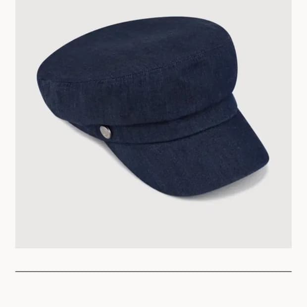 oadd 오아드 뉴스보이캡 데님