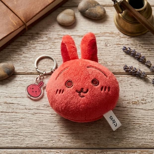 🍓먼작귀 우사기 거울키링🍓