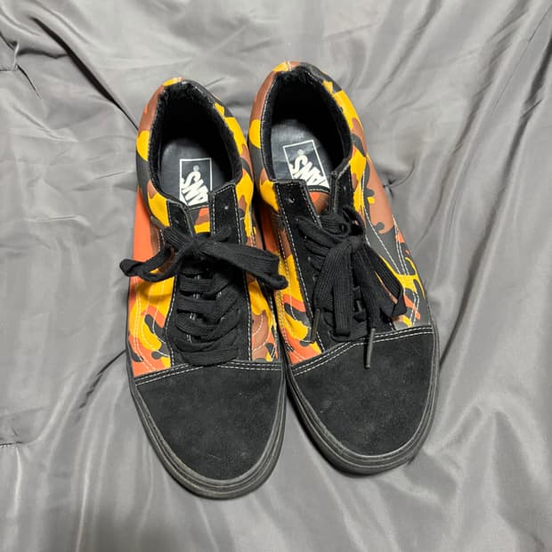 15ss 슈프림반스 오렌지카모