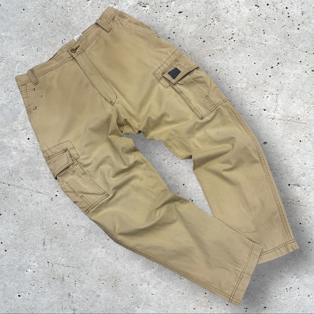 [38x30] 리바이스 워크웨어 베이지 카고 바지 팬츠 B843