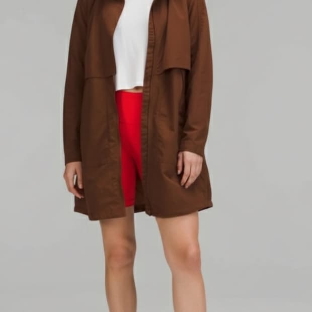 룰루레몬 후드 롱점퍼 2사이즈