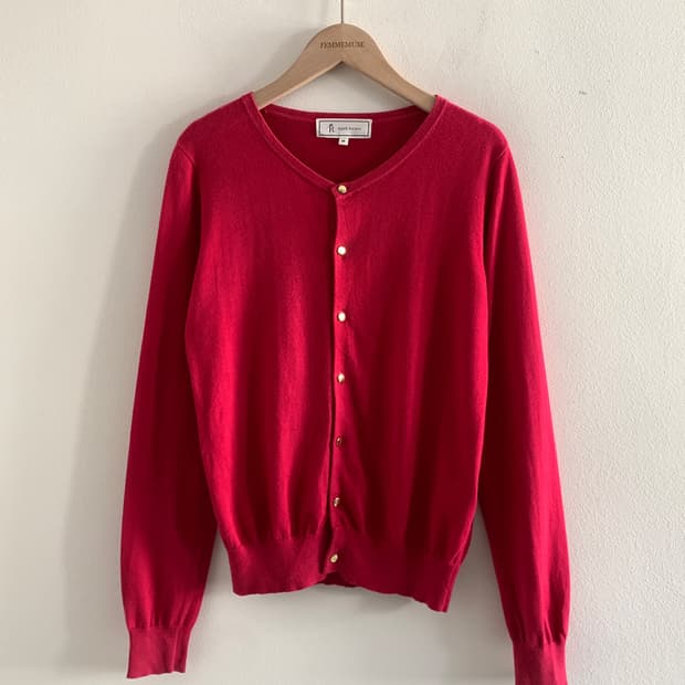 (Vintage)Gold Button Cardigan