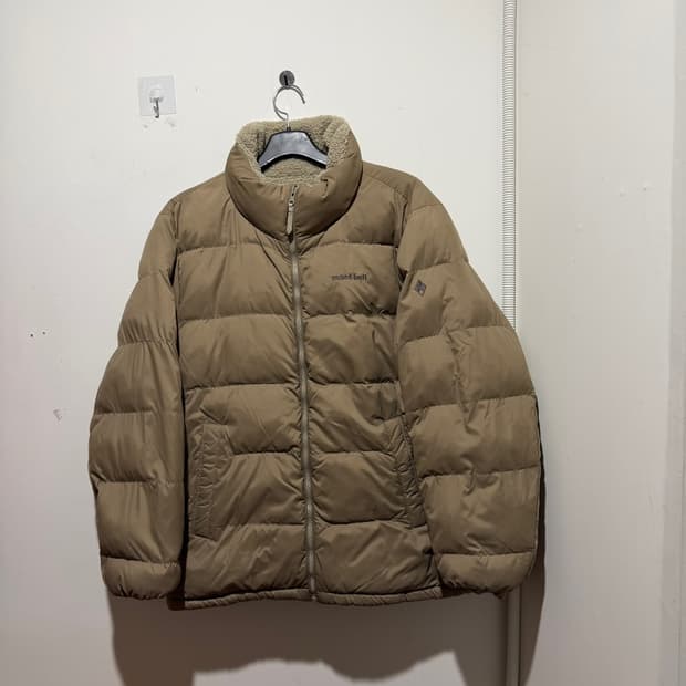 몽벨 양면 플리스 바람막이 자켓