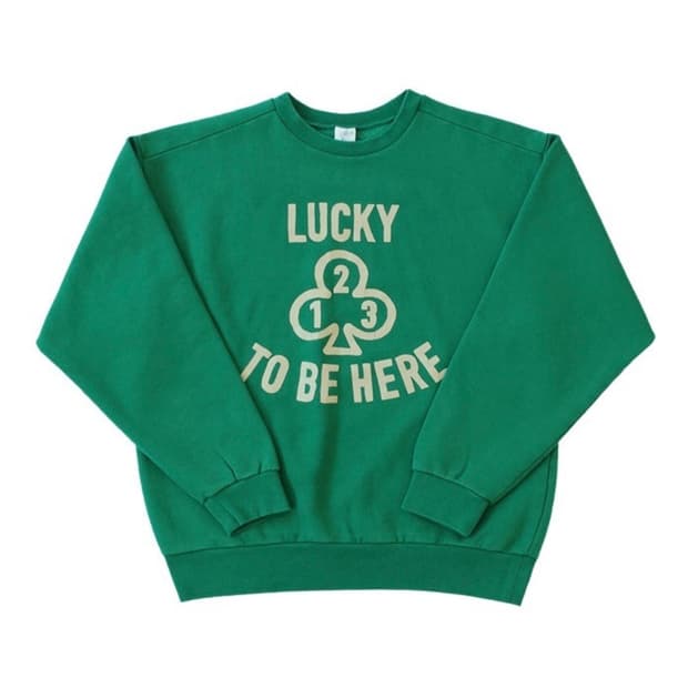 컬렉트피시스 three - leaves clover 스웻셔츠 맨투맨