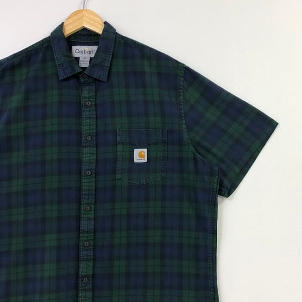 XL 칼하트 체크 셔츠