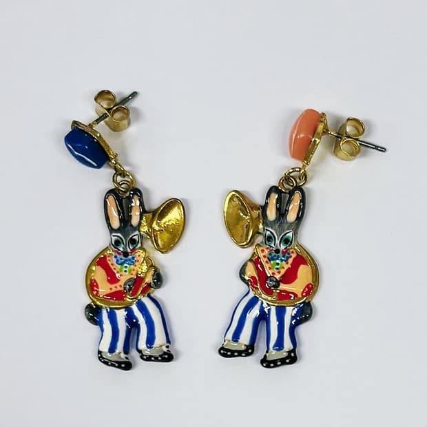 프랑스 귀걸이 친구 선물 