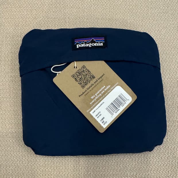 파타고니아 패커블 에코백 네이비