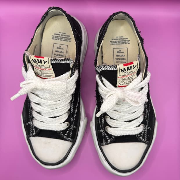 메종 미하라 야스히로 베이커 로우탑 스니커즈