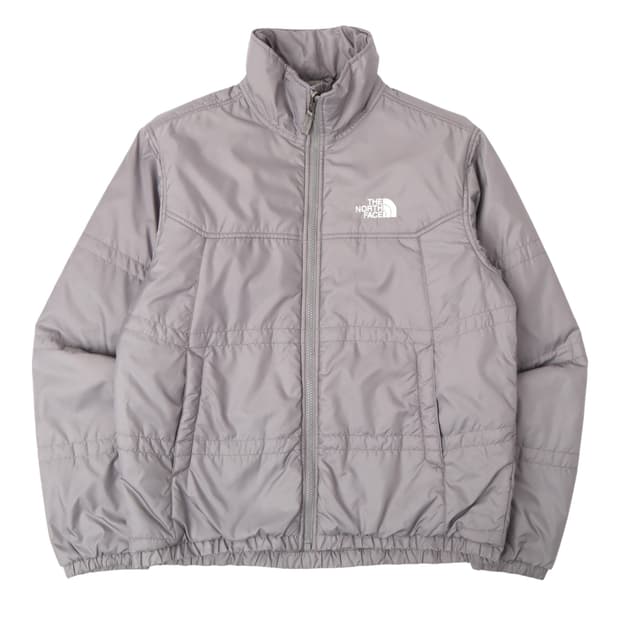노스페이스 라이트 그레이 퀄팅 자켓
