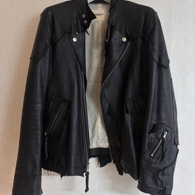 15aw the soloist rough out rider jacket
