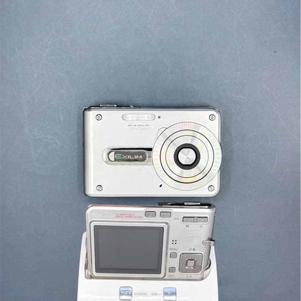 초슬림!) 카시오 엑슬림 S100 디카 빈티지 캠코더 /캐논 소니