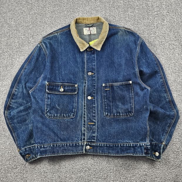 80's 폴로랄프로렌 데님 덩가리 트러커 자켓 ( L ) / 9994
