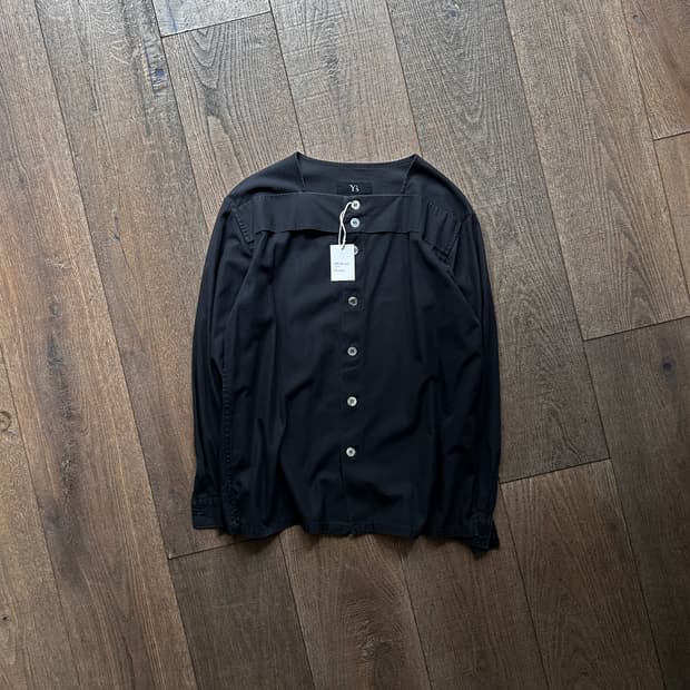Washed Square Neck Blouse