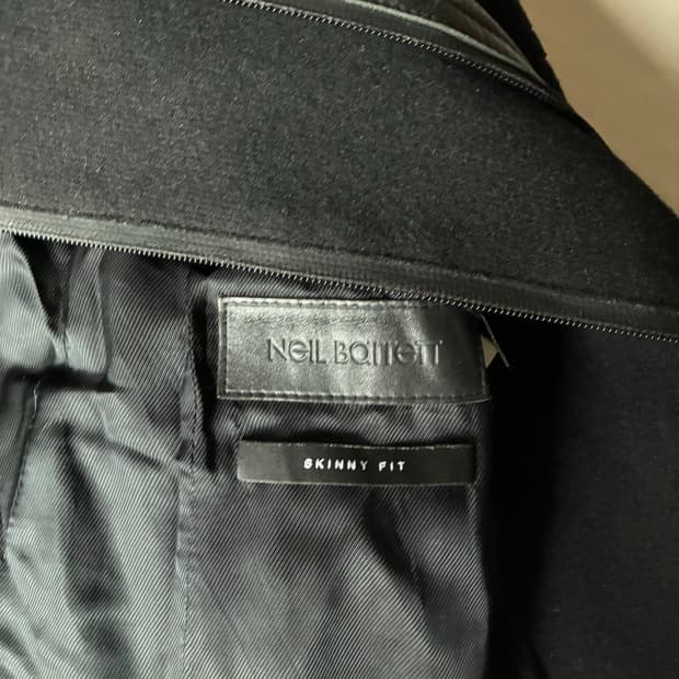 Neil barrett 2way leather jk