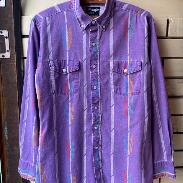 1980-90's Vintage Wrangler Western Shirt