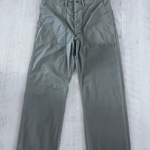 RRL 퍼티그 해링본 팬츠 33x30