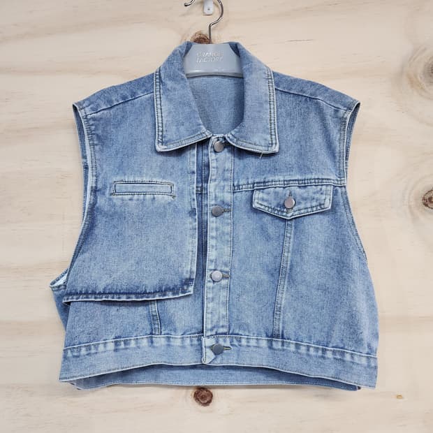 174) 여성 데님 숏 베스트