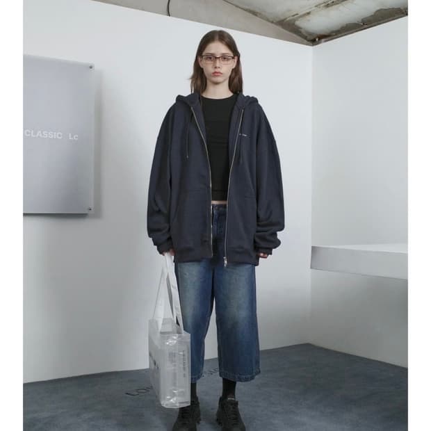 로우클래식 후드집업 M 사이즈 새상품